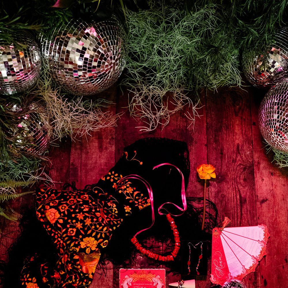 disco-ball-pink-wedding-stationery