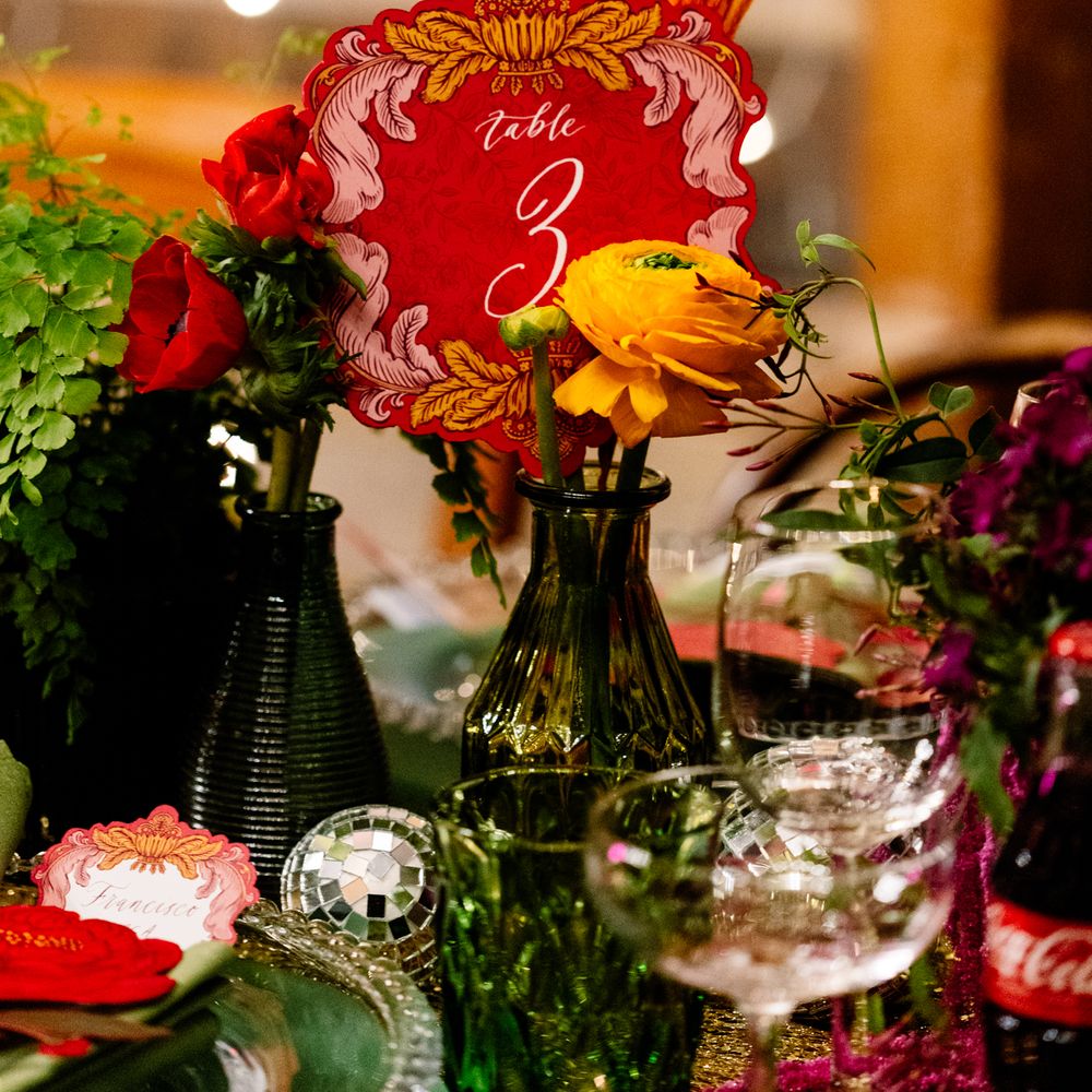 pink-wedding-table-number-signage