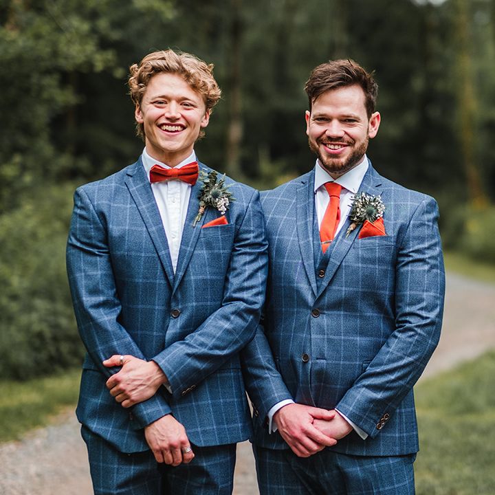 groom-and-best-man-in-matching-blue-wedding-suit