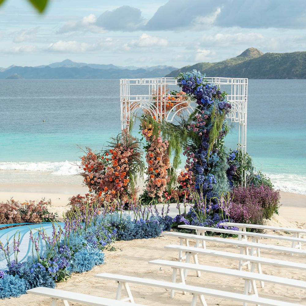 flower-canopy-beach-wedding