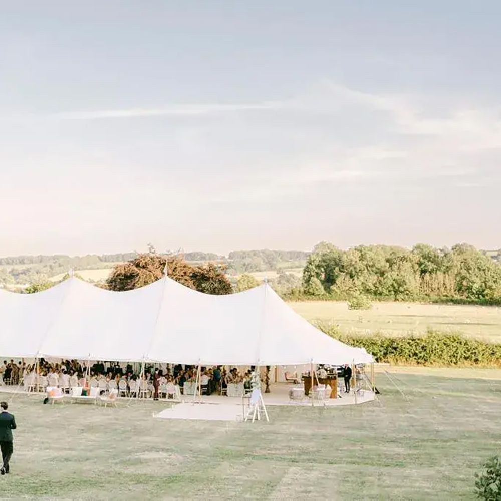 Parish’s House Bath wedding venue outdoor marquee wedding