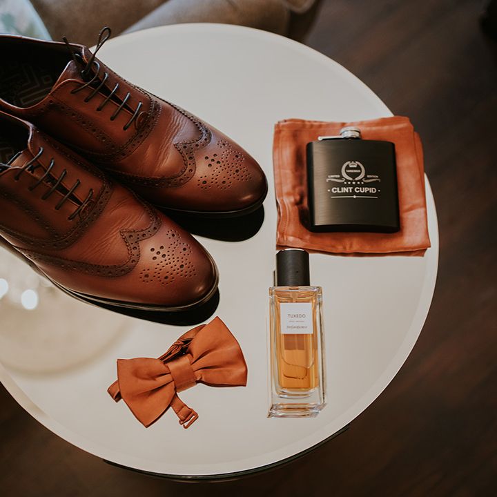 groom-accessories-with-brown-leather-shoes