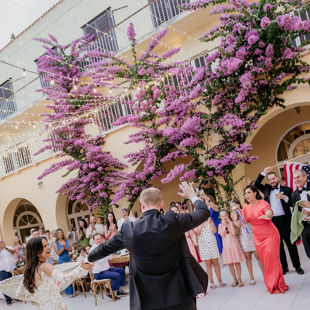 bride-and-groom-dancing-for-their-wedding-entrance