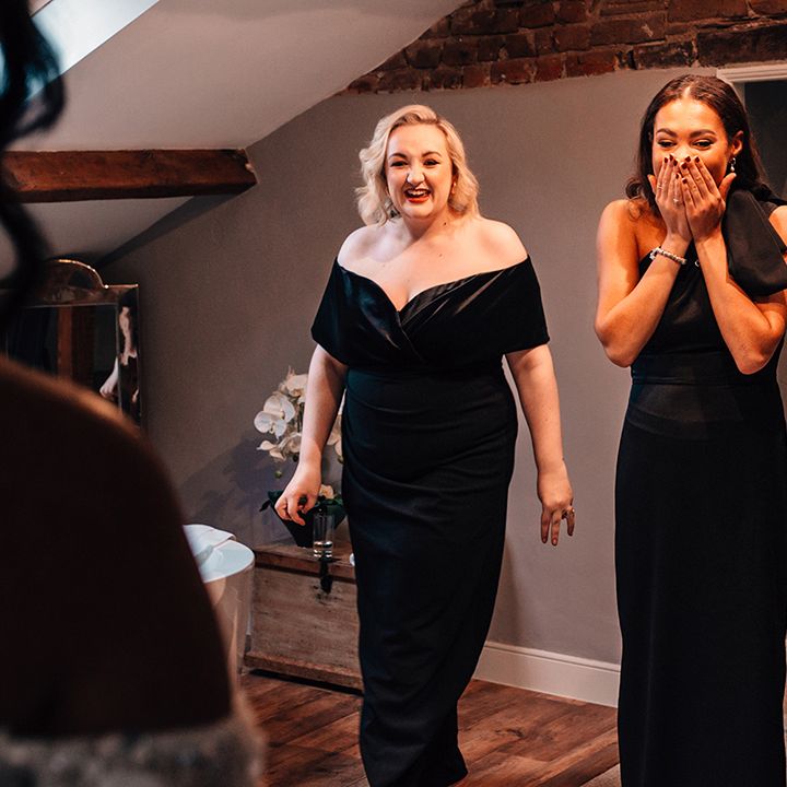 bridesmaids-in-black-bridesmaid-dresses