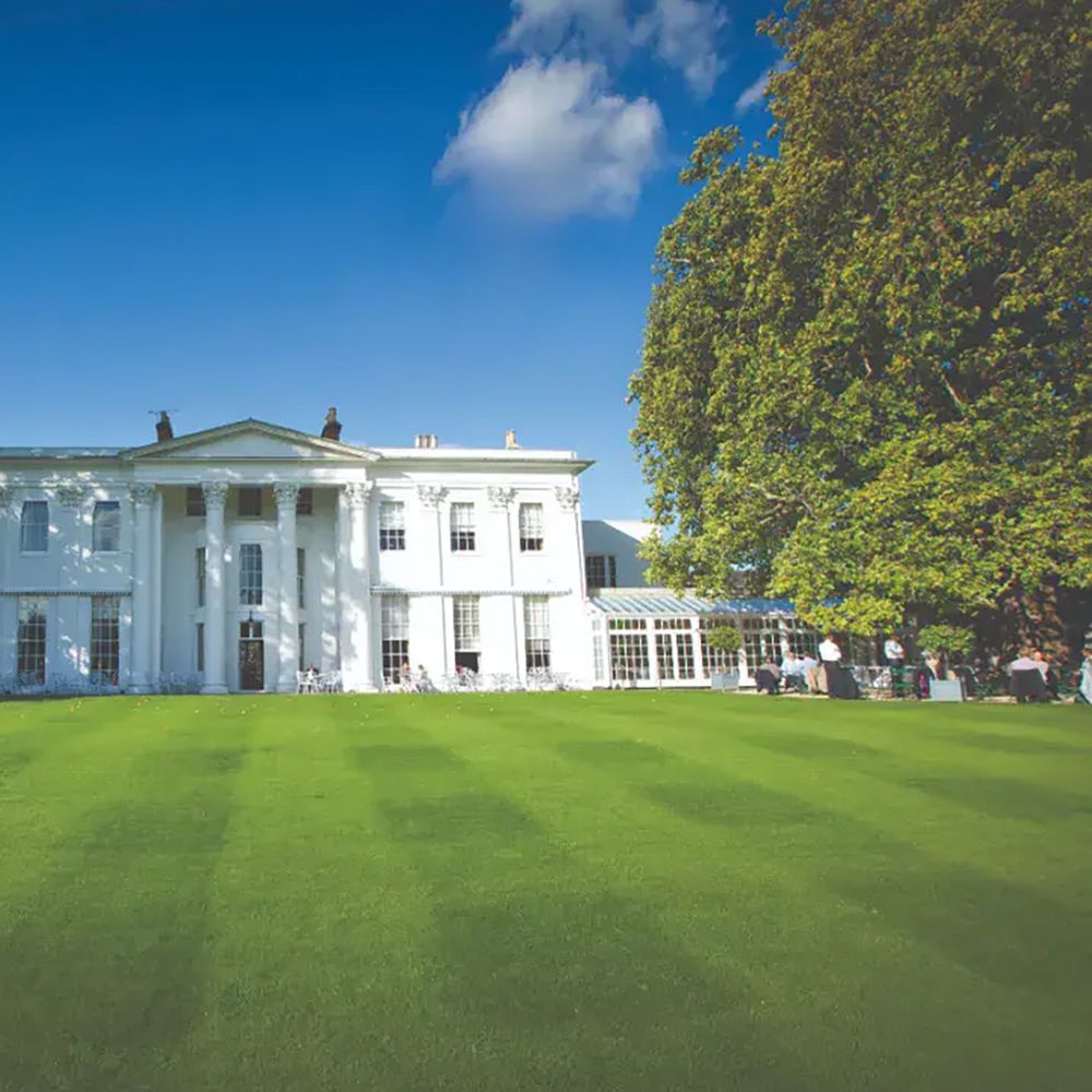 The Hurlingham Club sustainable wedding venue exterior
