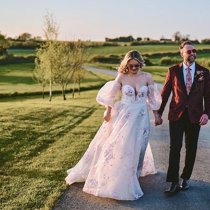 golden-hour-stroll-for-bride-and-groom