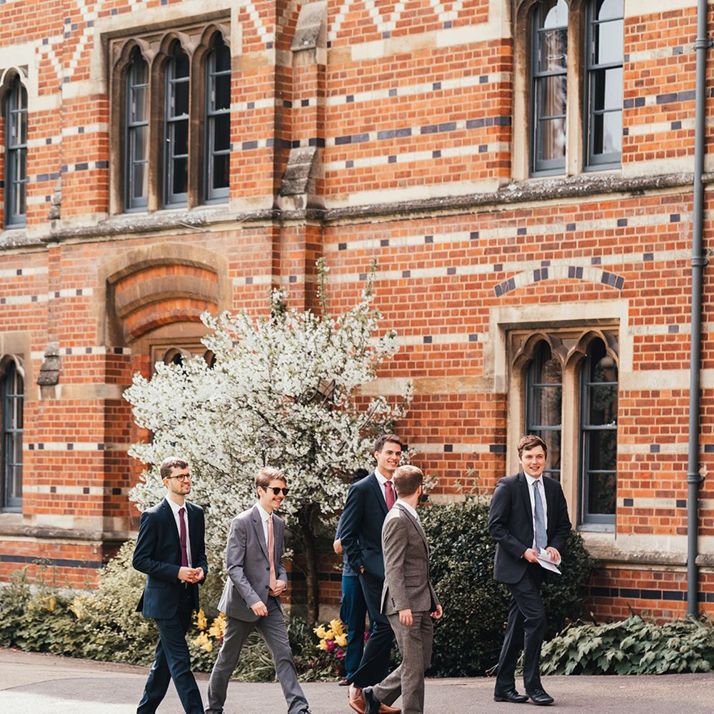 wedding-guests-wearing-grey-navy-suits
