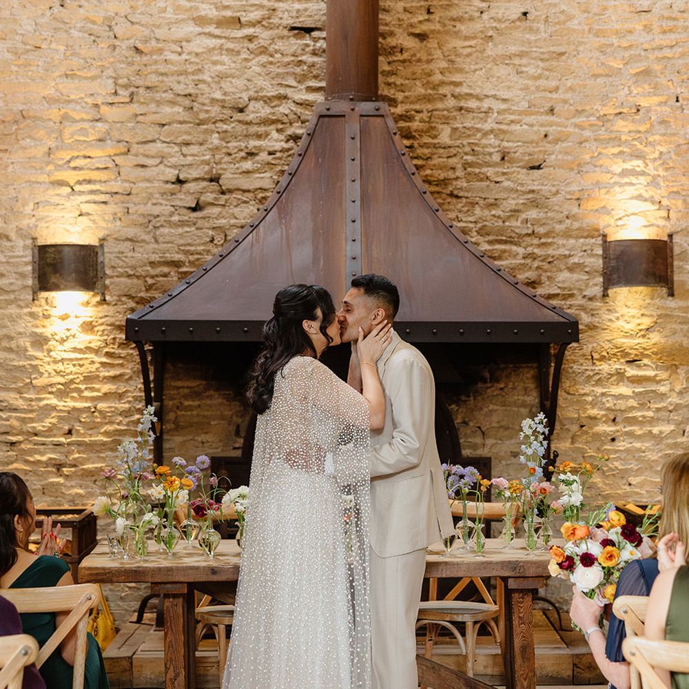 first-kiss-for-bride-and-groom