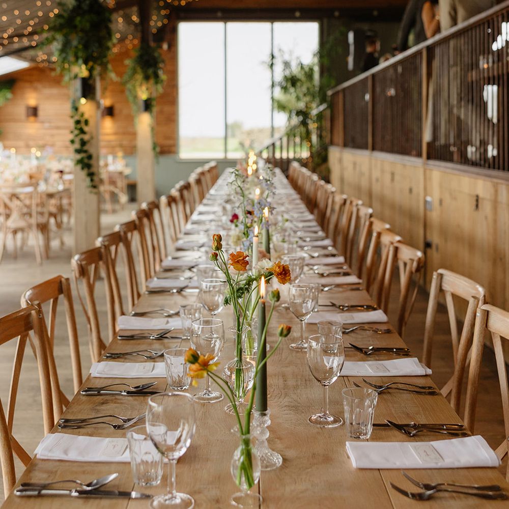 stone-barn-wedding-venue-with-fairy-lights
