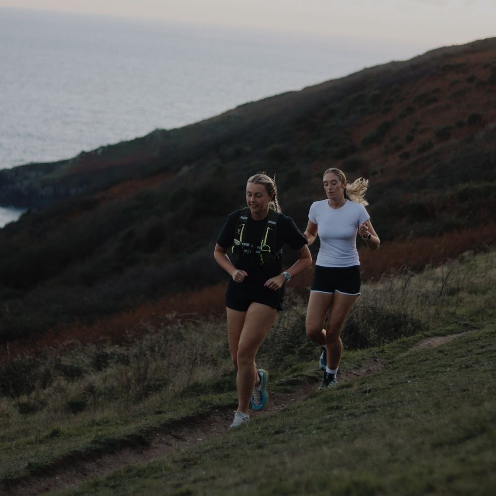 Coastal run to Rame Head from Polhawn Fort for wellness hen