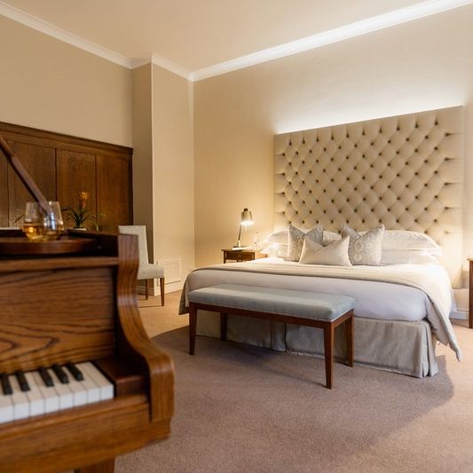 Ashdown Park Hotel bedroom