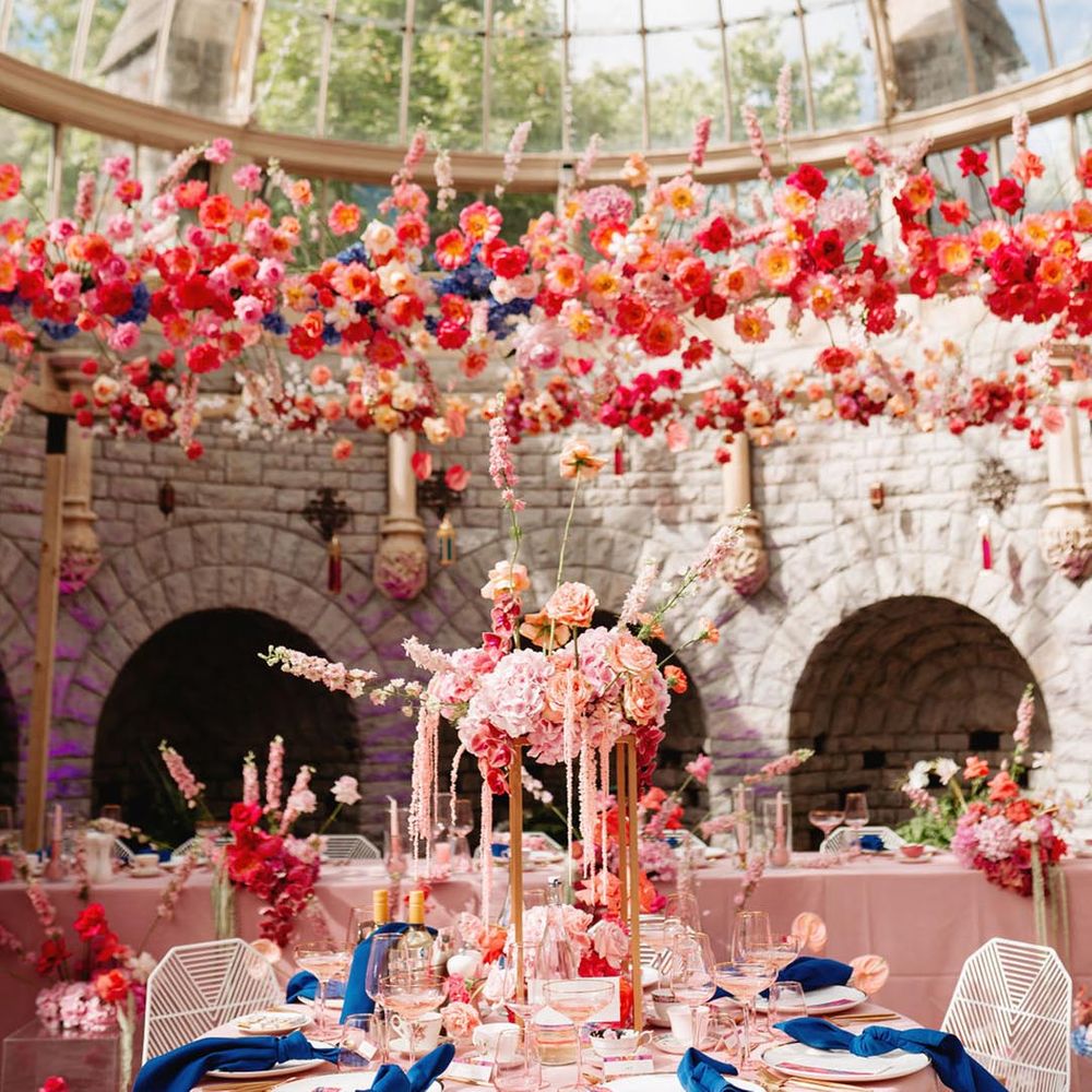 De Vere Tortworth Court with bright pink decor