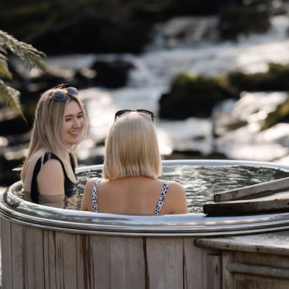 Galgorm Hotel and Spa outdoor hot tub