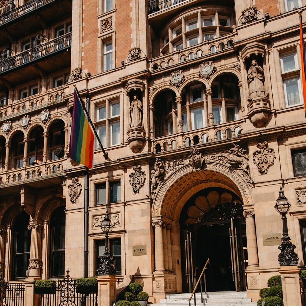 kimpton-fitzroy-london-wedding-with-white-wedding-car
