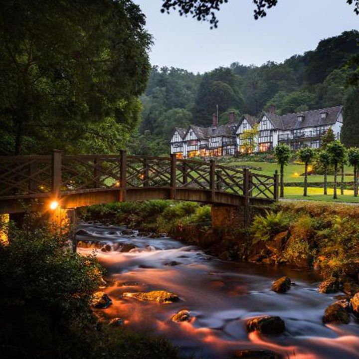 Gidleigh Park Hotel exterior in Devon