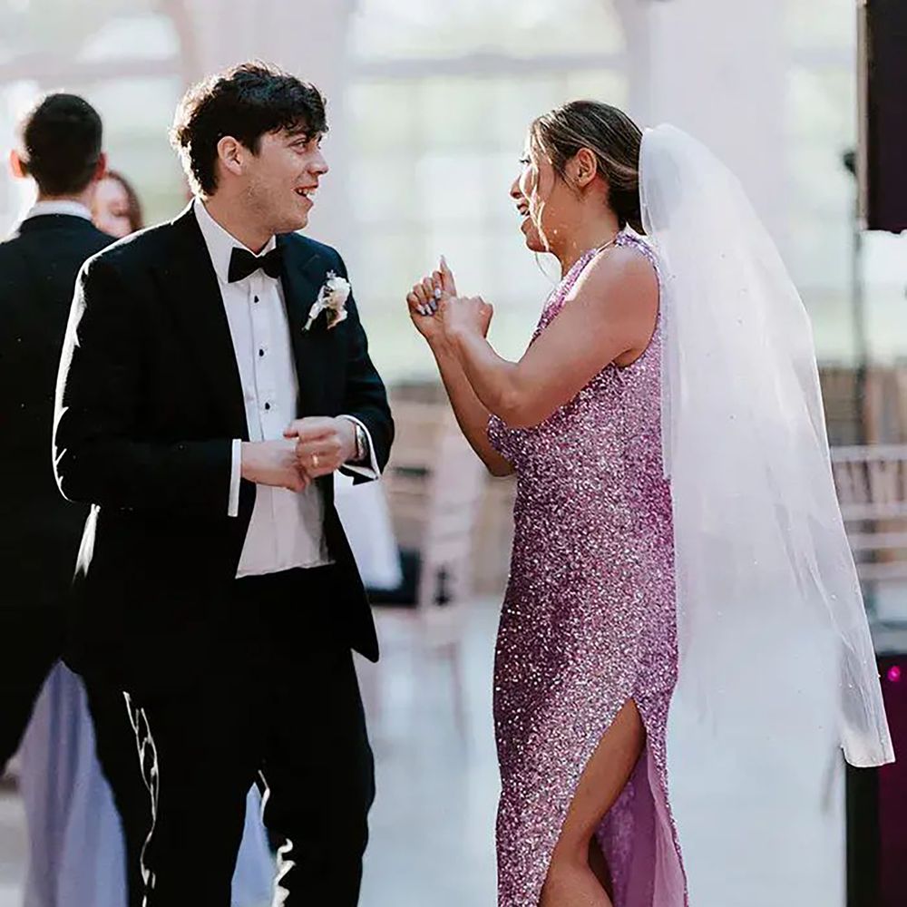 Pale blue platform alternative wedding shoes