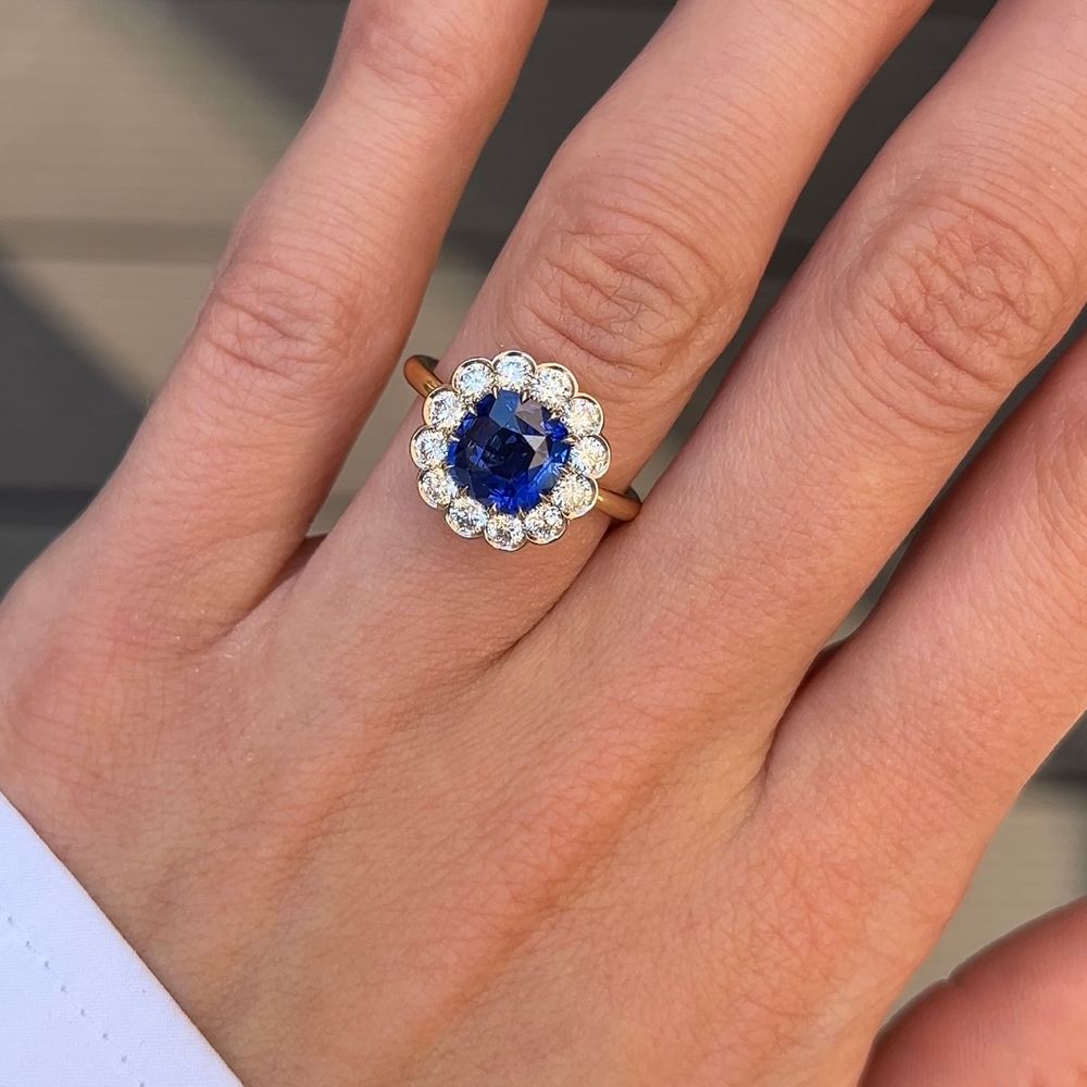 vintage-inspired-sapphire-floral-engagement-ring