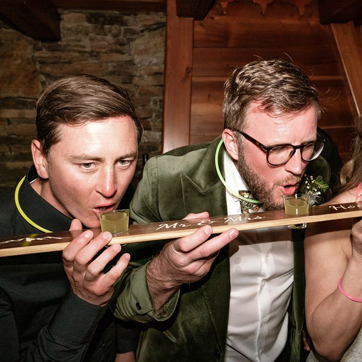 fun-ski-shots-for-wedding-reception-drinks