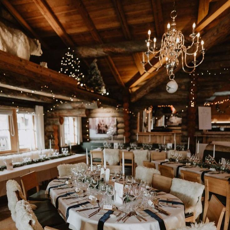 Ski Wedding at La Cabane Des Praz for  Festive Apres Ski Wedding