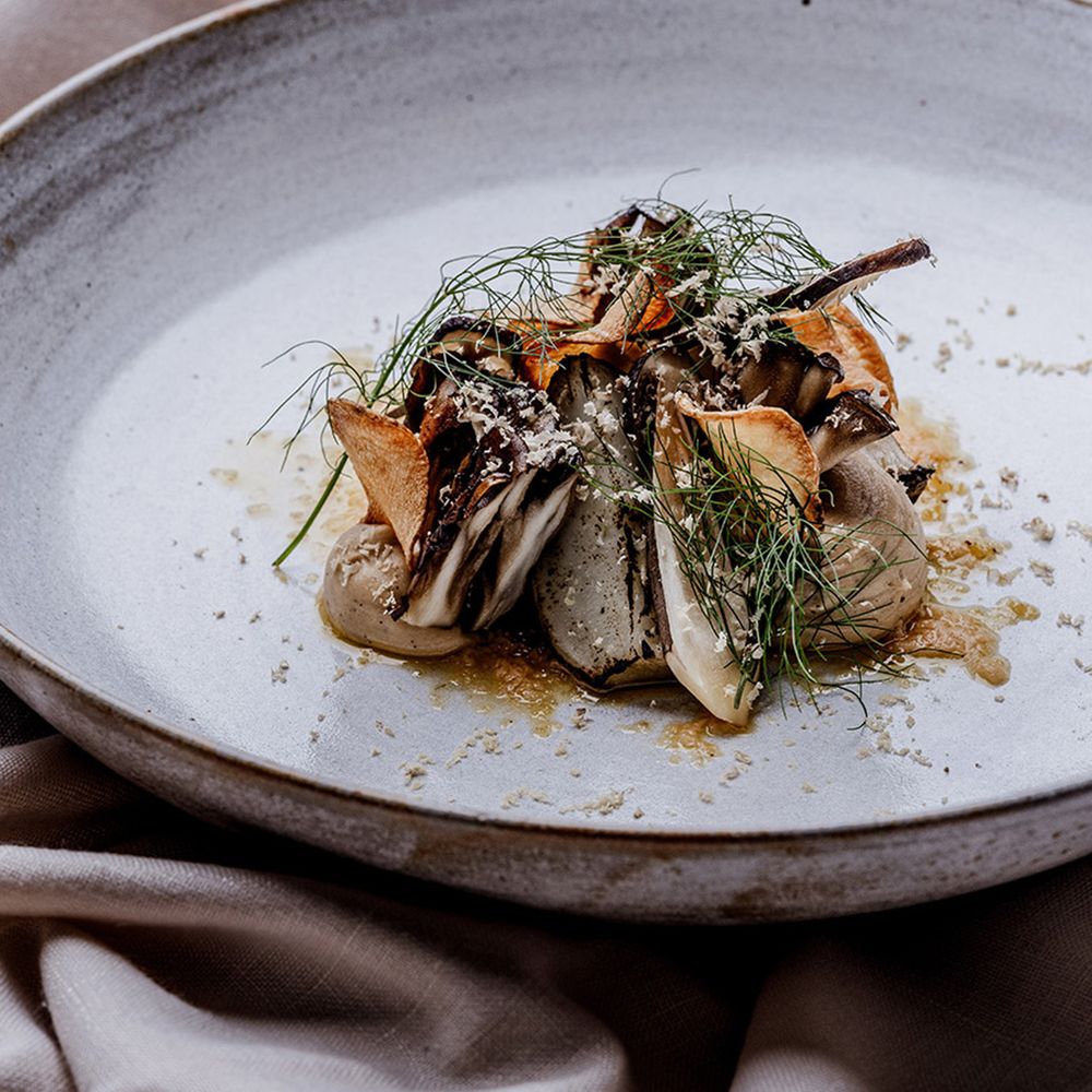 Starter - Vegan Jer Artichoke & Mushroom