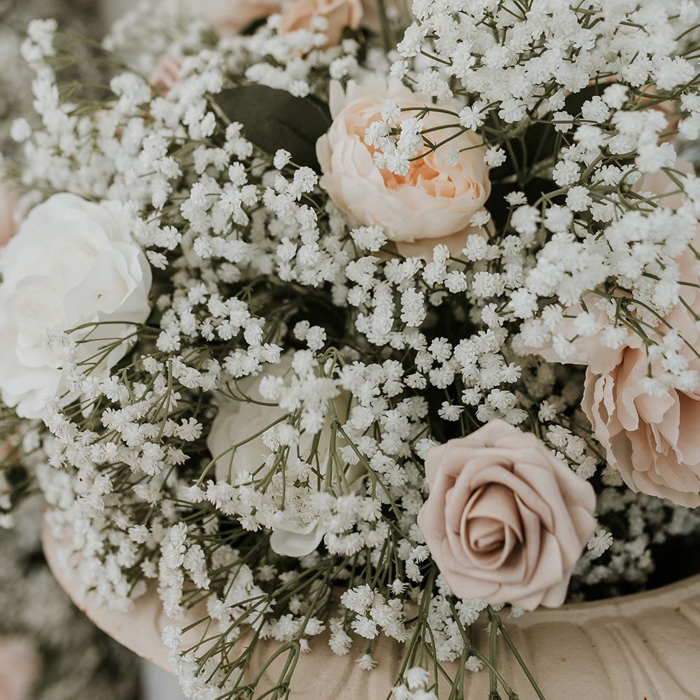 pink-rose-white-gypsophila-wedding-flowers