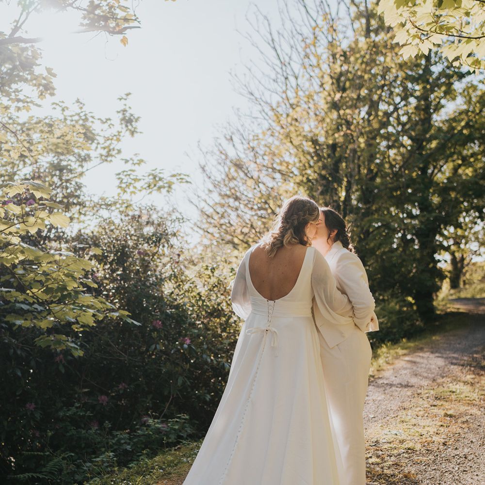 bride-wearing-low-back-with-puddle-train