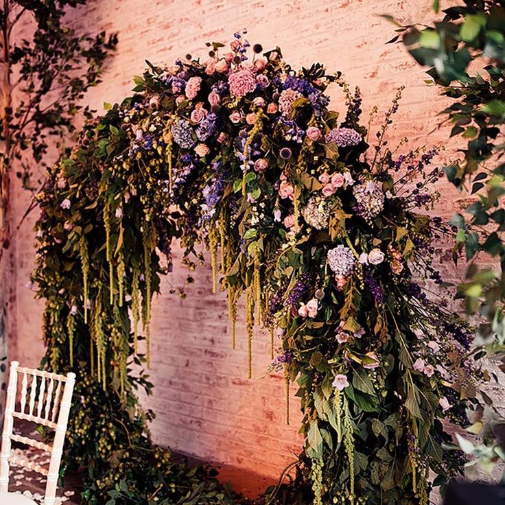 Wedding Flower Arrangements Ideas & Inspiration With Purple Moongate