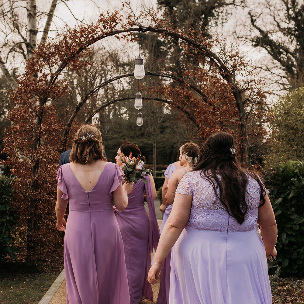 lilac-and-purple-bridesmaid-dresses