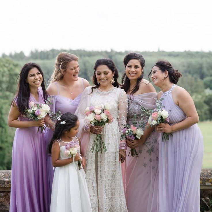 purple-bridal-party