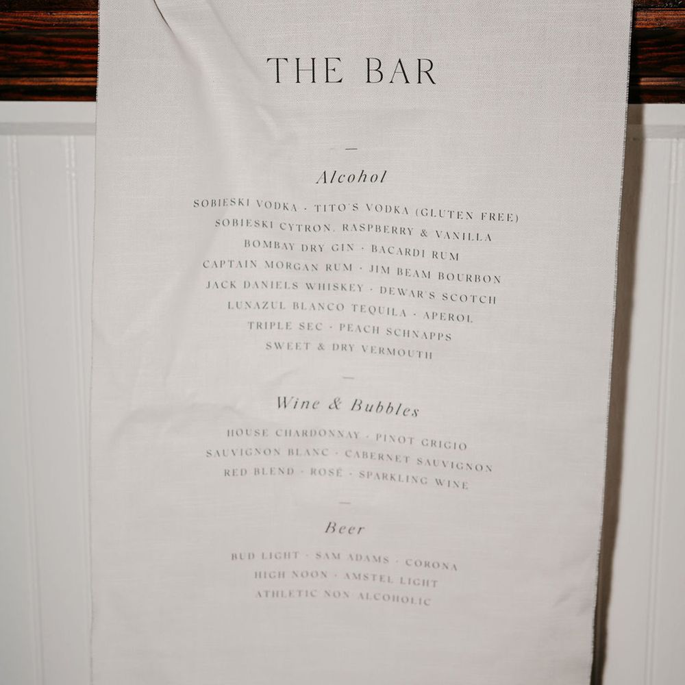 wedding-drinks-menu-fabric-sign