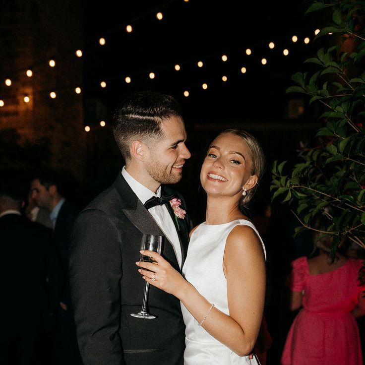 Couple celebrates at engagement party 