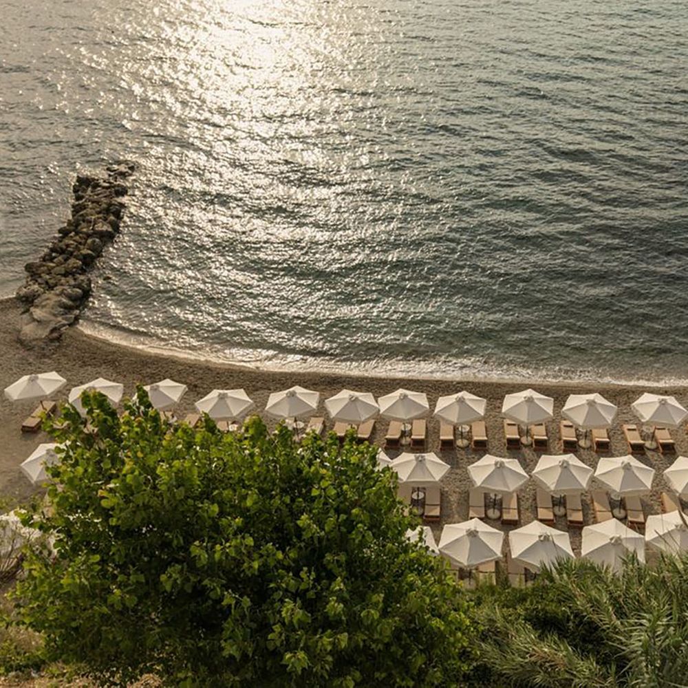Valmar Corfu view of beach from above