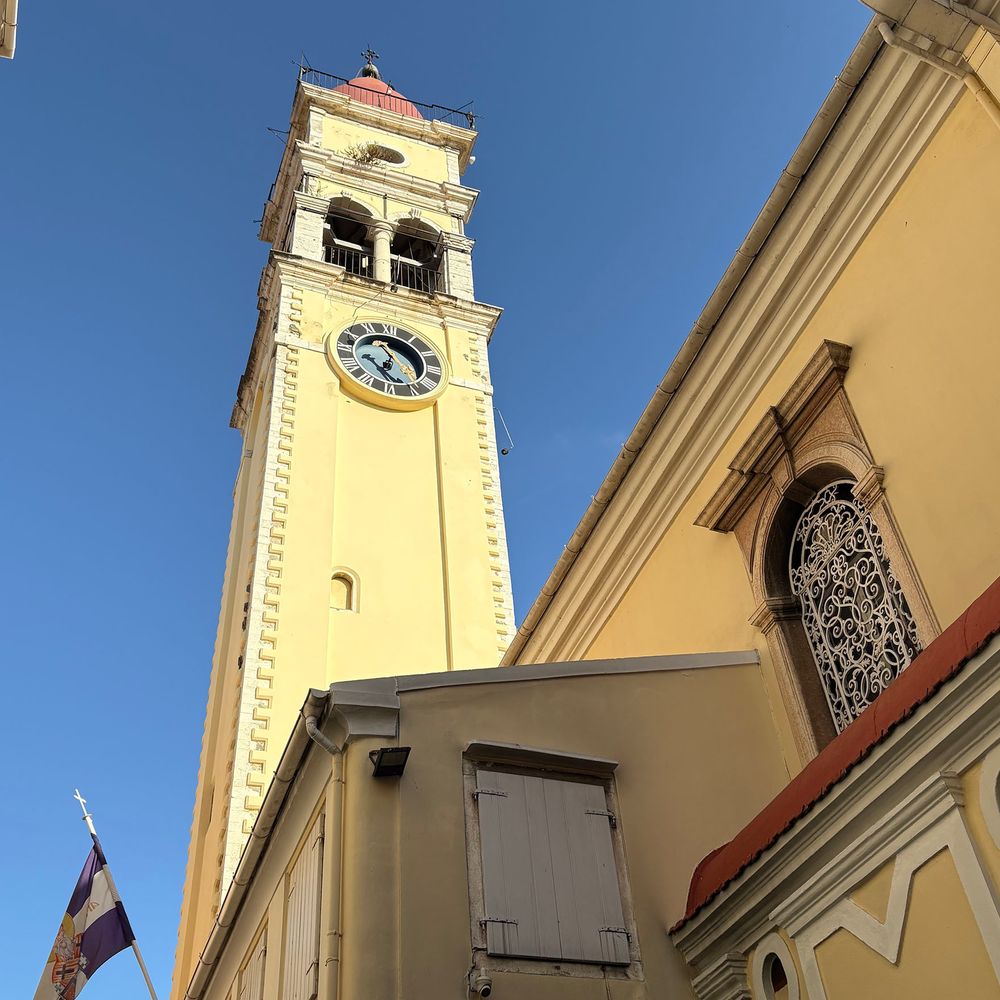 Corfu Old Town church