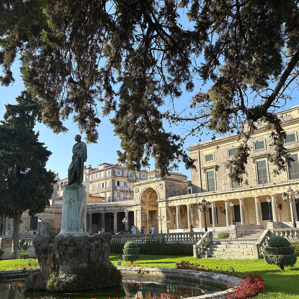 Corfu Old Town historic sites