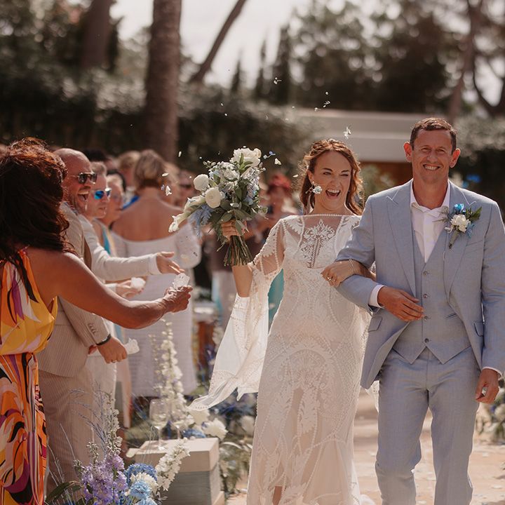 guests-applaud-happy-couple-after-ceremony-in-ibiza