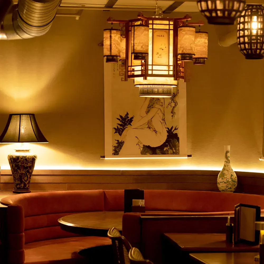 Intimate lounge area at Lucy Long for engagement parties