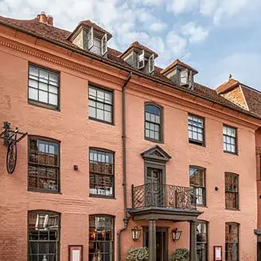 The George In engagement party venue exterior