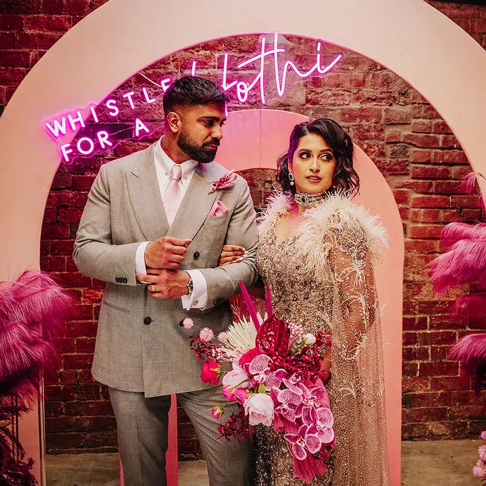 The Shack Revolution couple celebrating event