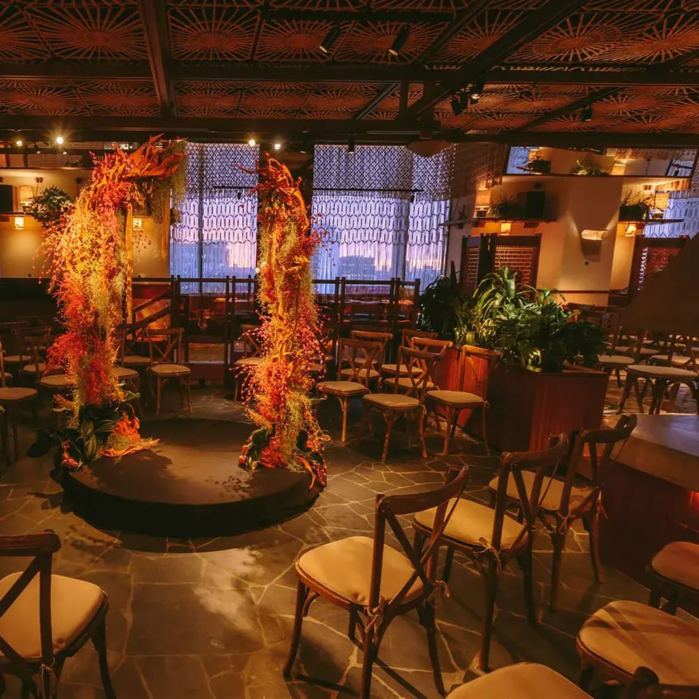 Engagement party event space at The Standard Hotel