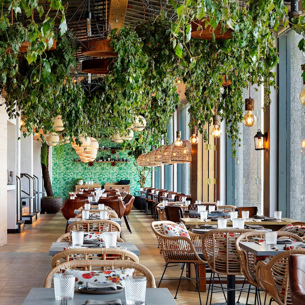 The Treehouse Hotel in London engagement party event space in London with nature theme