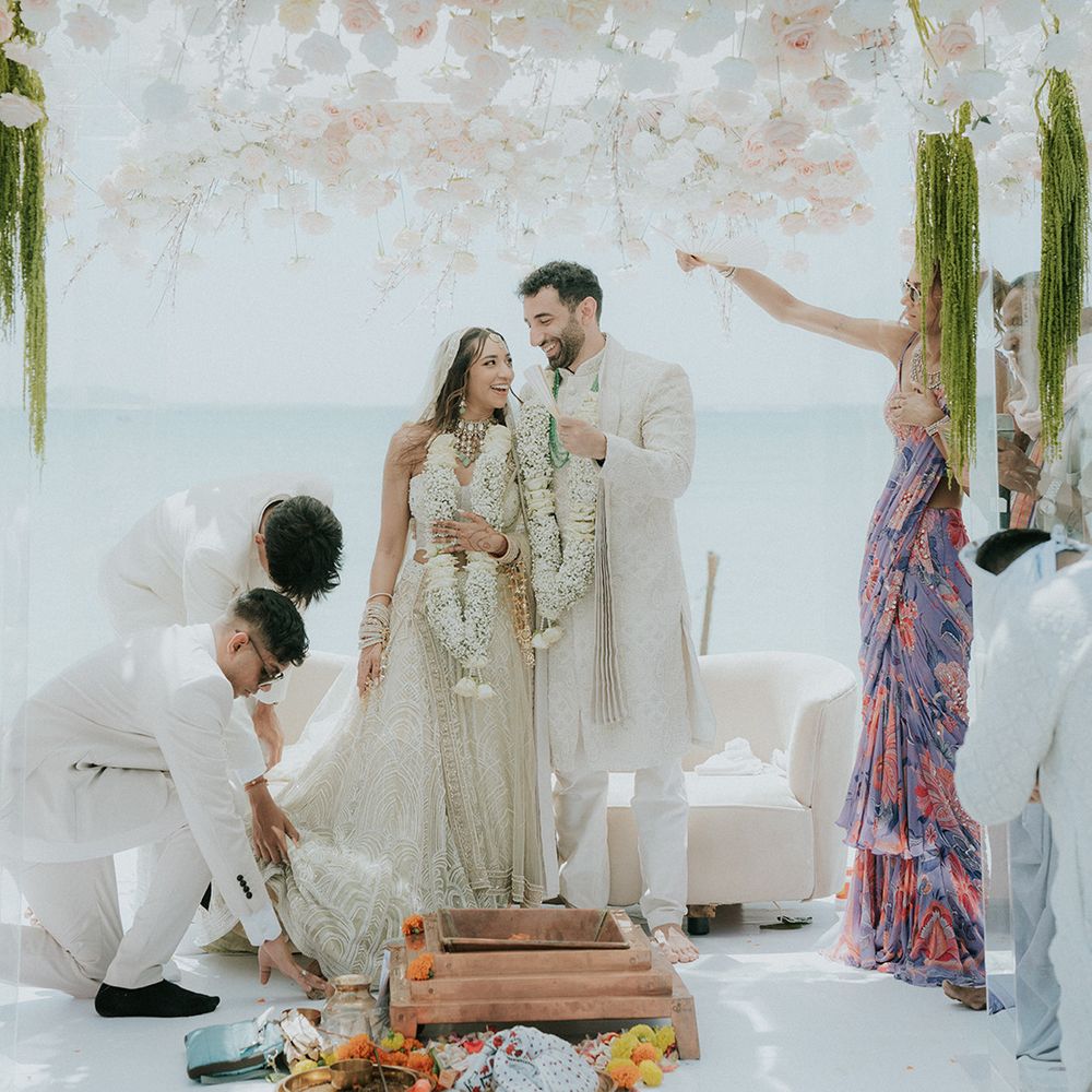white-flower-mandap-for-outdoor-wedding-ceremony