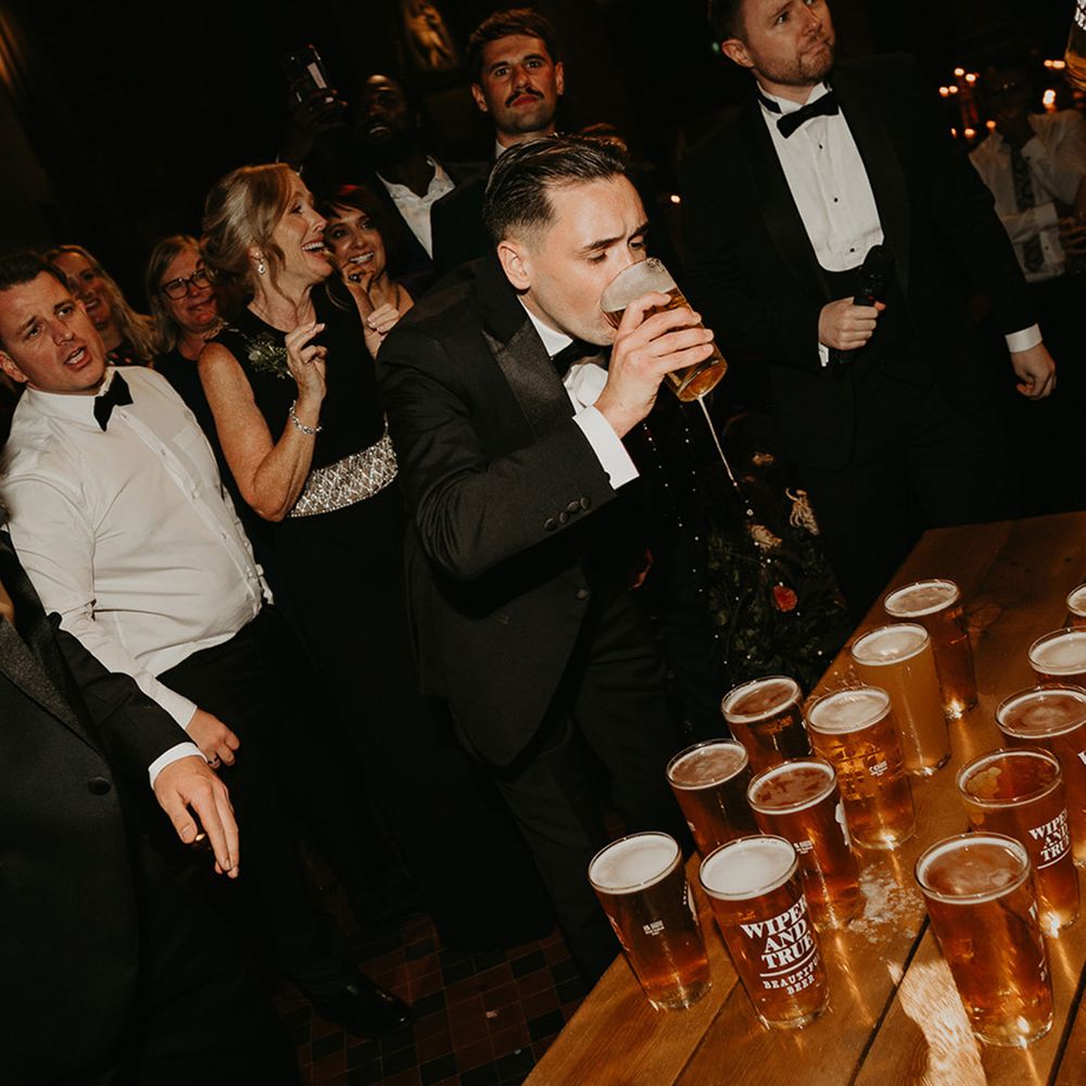 drinking-games-at-wedding-reception