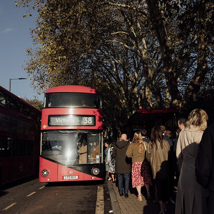 wedding-guests-get-double-decker-bus-to-reception