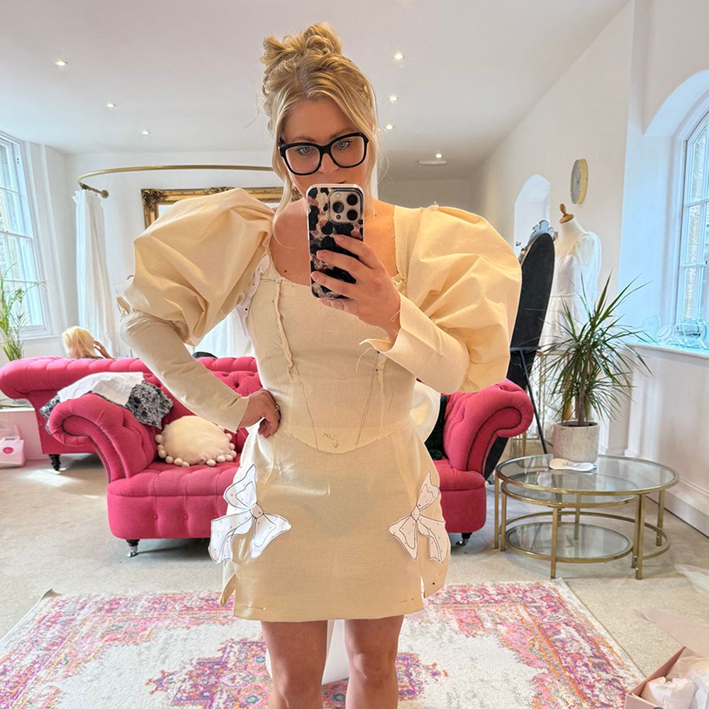 abi-wearing-her-wedding-reception-dress