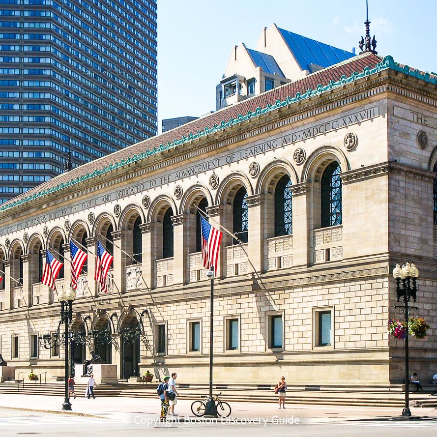 Boston Public library exterior