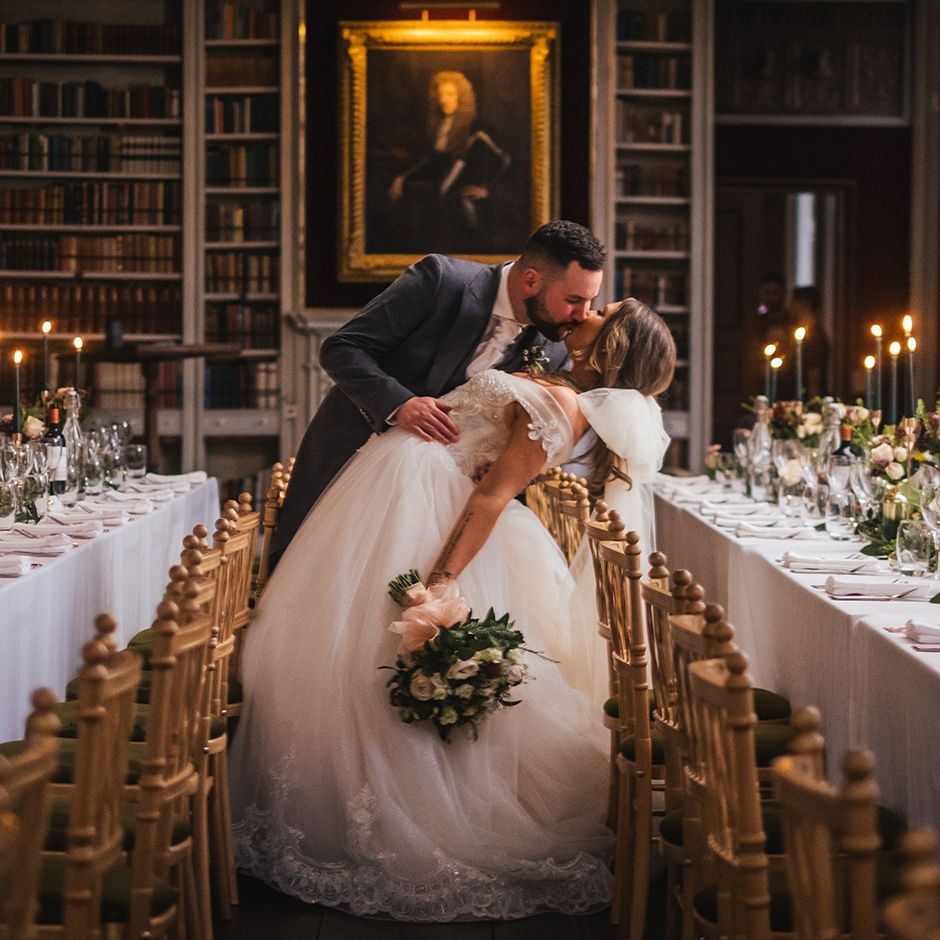 St Giles House wedding at Christmas
