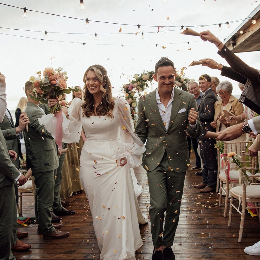 confetti-exit-at-carbis-bay-hotel