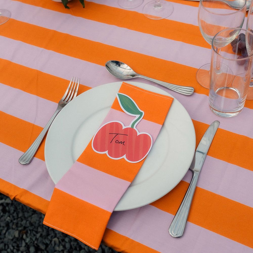 striped-personalised-place-name-napkins