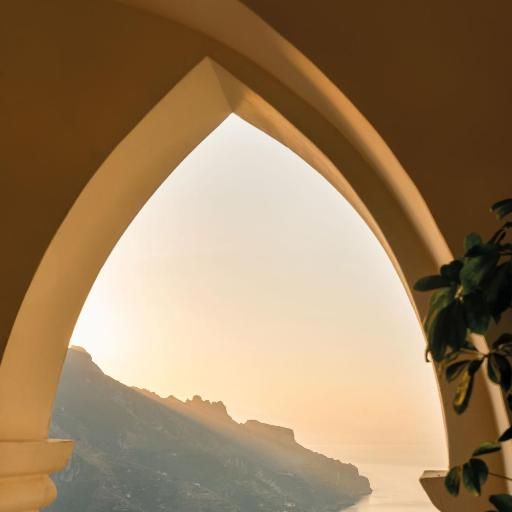 View of the Amalfi Coast from Belmond hotel