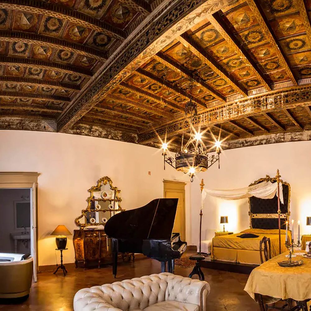 Castello del Capitano Delle Artiglierie hotel bedroom